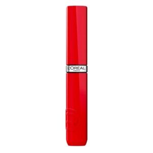 Ruj lichid cu stralucire de lac Infaillible Laque Resistance 410 Rouge Poppy