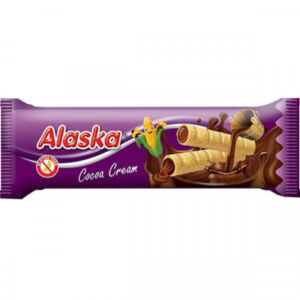 Rulou din porumb umplut cu crema de cacao