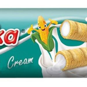 Rulou din porumb umplut cu crema de lapte
