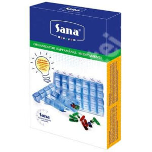 SANA Organizator medicamente saptamanal