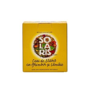 SOLARIS Ceai de slabit cu ghimbir si lamaie