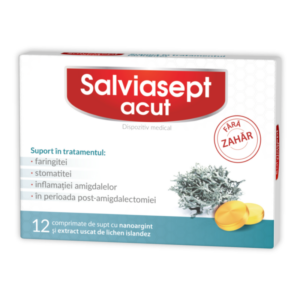 Salviasept Acut fara zahar