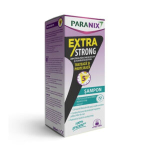 Sampon Antipaduchi Extra Strong cu Pieptan Inclus Paranix