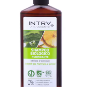 Sampon bio cu menta si lamaie verde