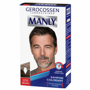 Sampon colorant pentru barbati Saten Manly