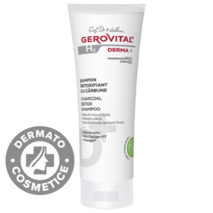 Sampon detoxifiant cu carbune H3 Derma+