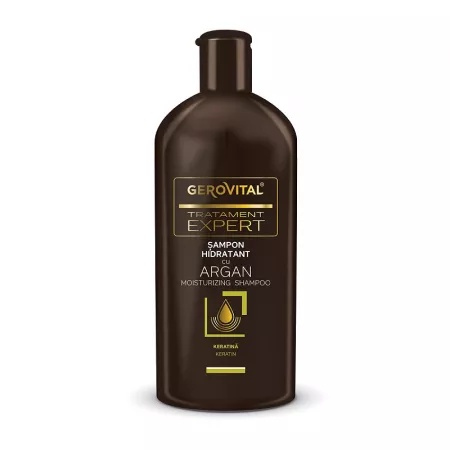 Sampon hidratant cu argan – Gerovital Tratament Expert