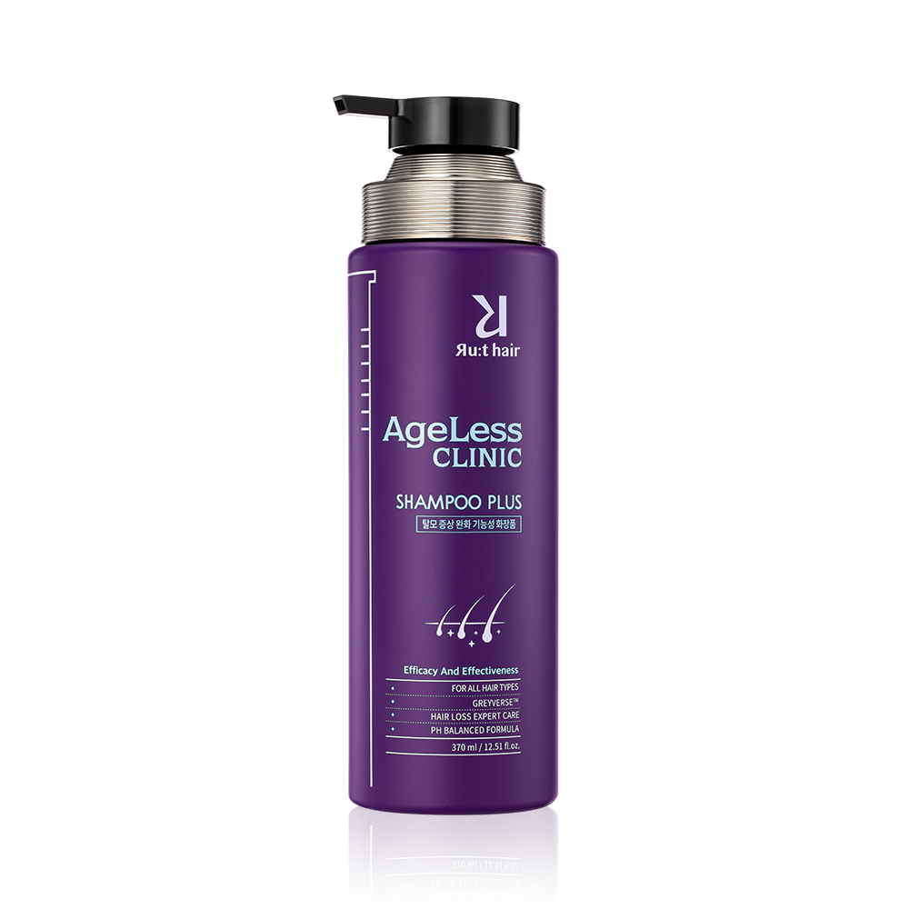 Sampon impotriva caderii parului cu efect de repigmentare a firelor albe Ageless Clinic Shampoo Plus
