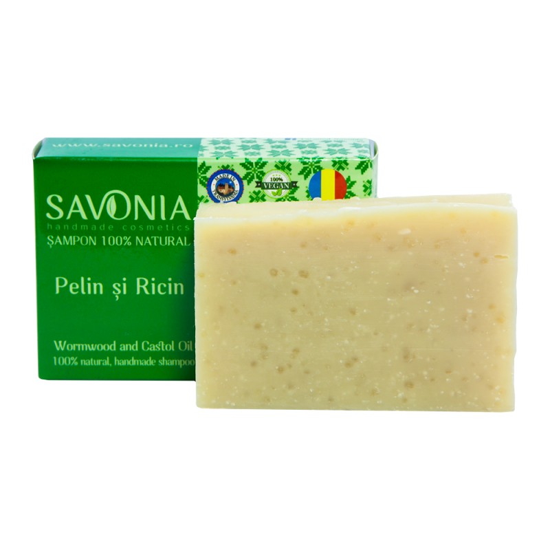 Sampon natural solid Pelin si Ricin