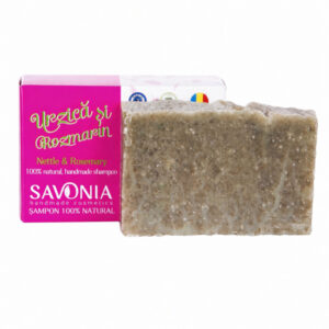 Sampon natural solid Urzica si Rozmarin