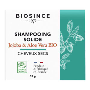 Sampon organic solid pentru par uscat cu jojoba si aloe vera