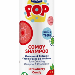 Sampon si balsam de par cu aroma de bomboane cu capsuni POP