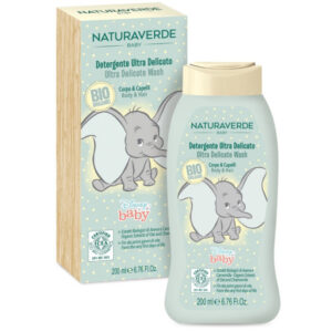 Sampon si gel de dus bebelusi ultra delicat Bio
