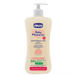Sampon si gel de dus micelar dermatologic Baby Moments Sensitive 0 luni+