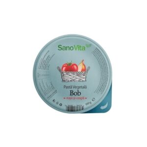 Sanovita Pasta Vegetala din bob cu rosii si ceapa