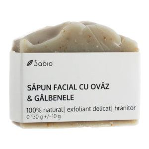 Sapun facial cu ovaz si galbenele