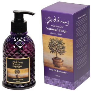 Sapun lichid cu ulei de masline si ulei de lavanda
