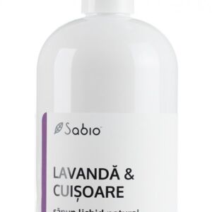 Sapun lichid natural cu lavanda si cuisoare
