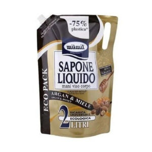 Sapun lichid rezerva Argan & Miere