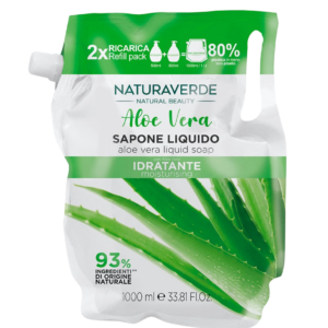 Sapun lichid rezerva cu aloe vera hidratant