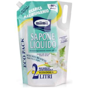Sapun lichid rezerva cu mosc alb
