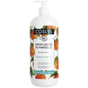 Sapun lichid si gel de dus bio de Marsilia cu mandarine
