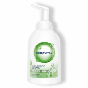 Sapun lichid spuma cu Acid Hialuronic