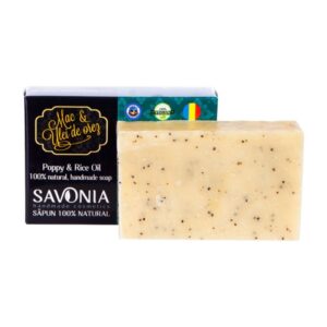 Sapun natural cu mac si ulei de orez