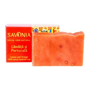 Sapun natural pentru fata si corp Lamaita si Portocala