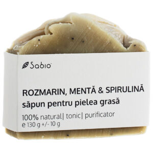 Sapun natural pentru pielea grasa cu rozmarin