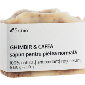 Sapun natural pentru pielea normala cu ghimbir si cafea