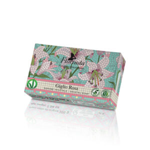 Sapun solid vegetal cu crin roz