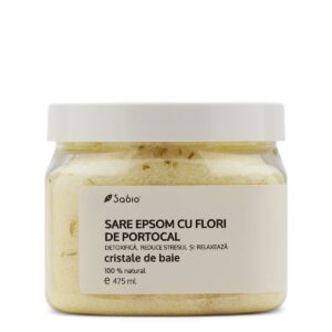 Sare Epsom cu flori de portocal