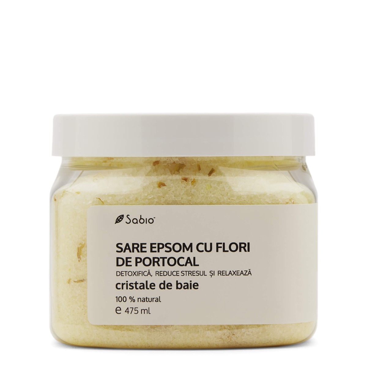 Sare Epsom cu flori de portocal