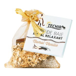 Sare de baie relaxanta cu vanilie si namol