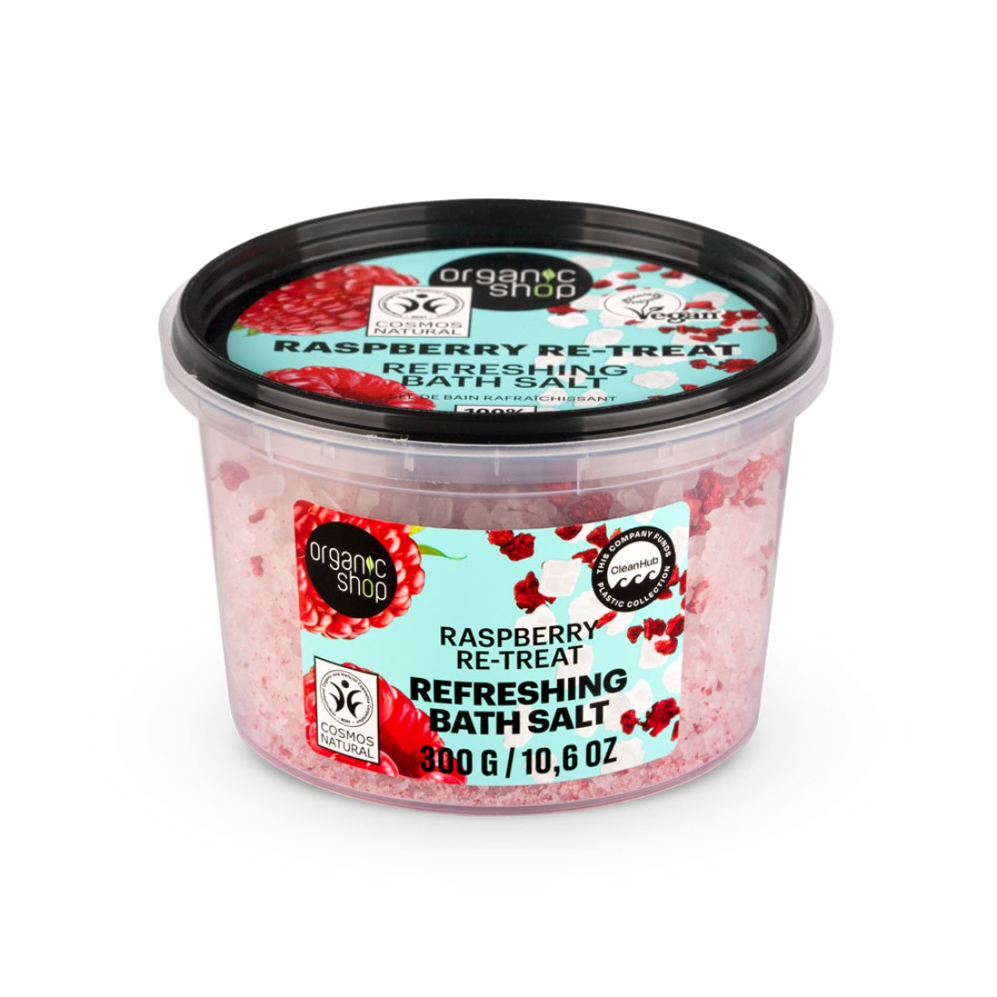 Sare de baie revigoranta Raspberry Re-treat
