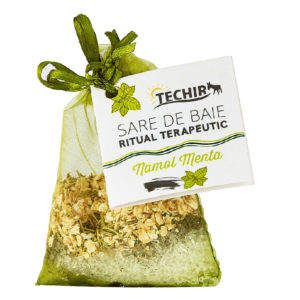 Sare de baie ritual reconfortant cu menta si namol