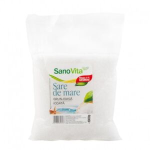 Sare de mare grunjoasa iodata