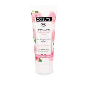 Scrub bio de curatare blanda pentru ten uscat si sensibil cu trandafiri