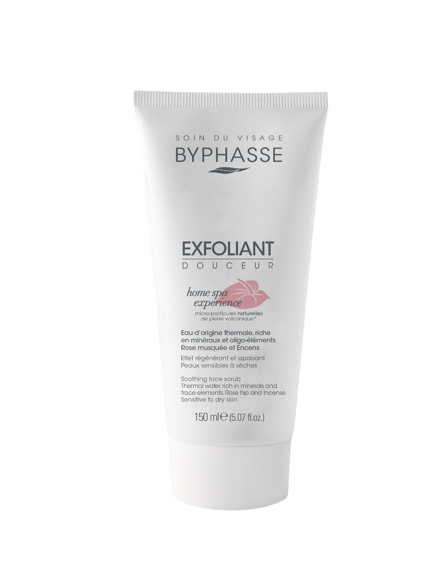 Scrub calmant pentru ten sensibil spre uscat Home Spa