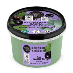 Scrub de corp Blackcurrant & Eucalyptus All natural sauna