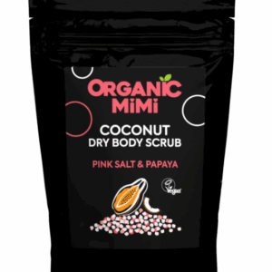 Scrub de corp cu sare roz si papaya & cocos