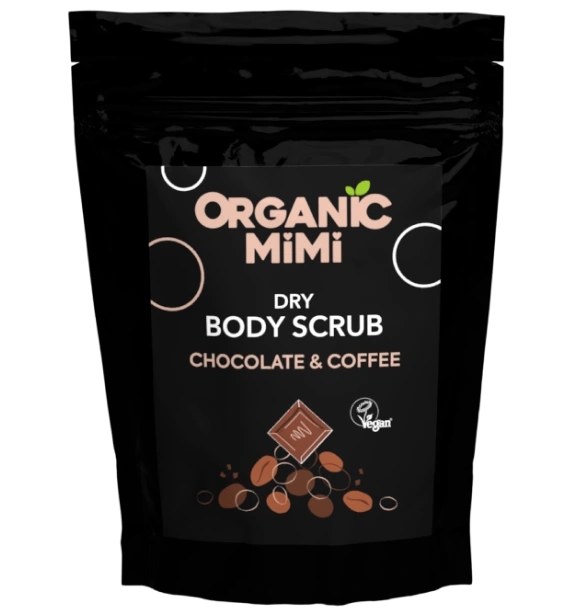 Scrub de corp energizant cu ciocolata si cafea
