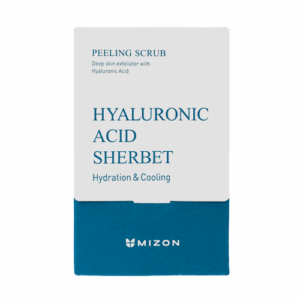 Scrub facial cu acid hialuronic si efect de peeling