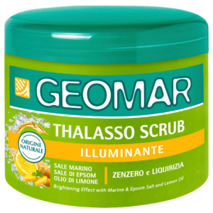 Scrub iluminator cu pudra de lamaie