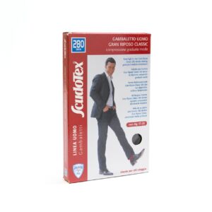 Scudotex S450 ciorapi compresivi barbati gamba 280 den Nero marimea 2 S