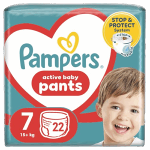 Scutece Active Baby Pants Marimea 7 pentru 17 kg+