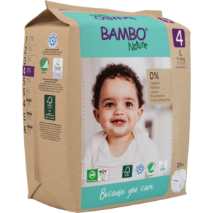 Scutece Eco Paper Bag Marimea Nr. 4 pentru 7-14 kg