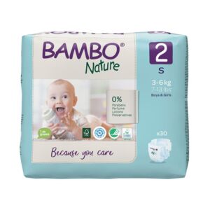 Scutece Ecolabel Nr. 2 pentru 3-6 kg