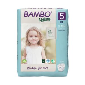 Scutece Ecolabel Nr. 5 pentru 12-18 kg